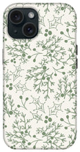 Load image into Gallery viewer, Green Christmas Branch - Phone Case