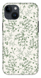 Green Christmas Branch - Phone Case