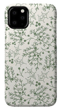 Load image into Gallery viewer, Green Christmas Branch - Phone Case
