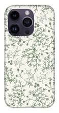 Load image into Gallery viewer, Green Christmas Branch - Phone Case