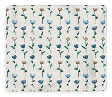 Load image into Gallery viewer, Colorful Ink Flower Pattern - Blanket