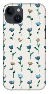 Colorful Ink Flower Pattern - Phone Case