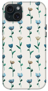 Colorful Ink Flower Pattern - Phone Case