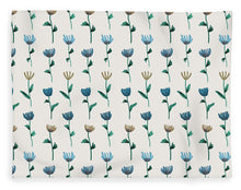Load image into Gallery viewer, Colorful Ink Flower Pattern - Blanket