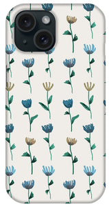 Colorful Ink Flower Pattern - Phone Case