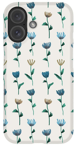 Colorful Ink Flower Pattern - Phone Case