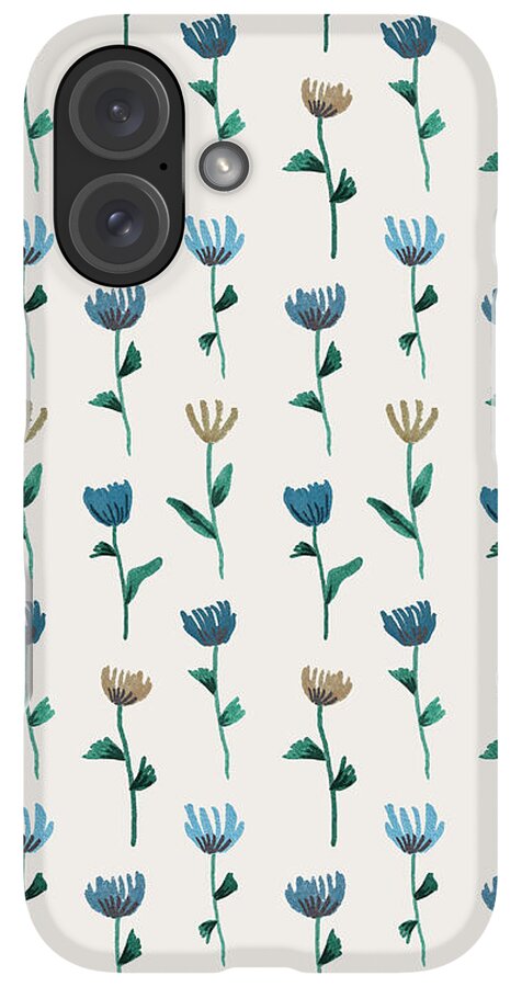 Colorful Ink Flower Pattern - Phone Case