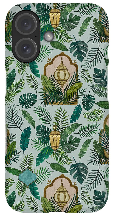Lantern Tea Garden - Phone Case