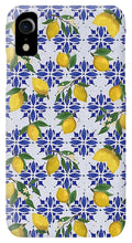 Load image into Gallery viewer, Lemon Tile Pattern - Phone Case