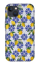 Load image into Gallery viewer, Lemon Tile Pattern - Phone Case