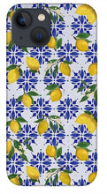 Load image into Gallery viewer, Lemon Tile Pattern - Phone Case