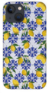 Lemon Tile Pattern - Phone Case