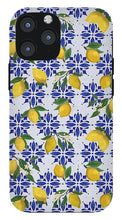 Load image into Gallery viewer, Lemon Tile Pattern - Phone Case