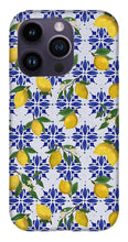 Load image into Gallery viewer, Lemon Tile Pattern - Phone Case