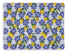 Load image into Gallery viewer, Lemon Tile Pattern - Blanket