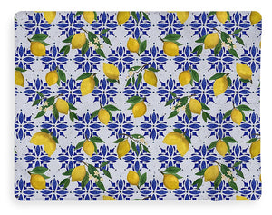 Lemon Tile Pattern - Blanket