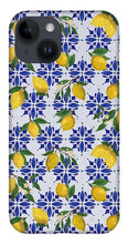 Load image into Gallery viewer, Lemon Tile Pattern - Phone Case