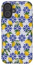 Load image into Gallery viewer, Lemon Tile Pattern - Phone Case