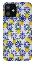 Load image into Gallery viewer, Lemon Tile Pattern - Phone Case