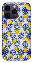 Load image into Gallery viewer, Lemon Tile Pattern - Phone Case