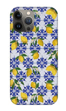 Load image into Gallery viewer, Lemon Tile Pattern - Phone Case