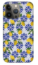 Load image into Gallery viewer, Lemon Tile Pattern - Phone Case