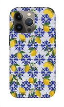 Load image into Gallery viewer, Lemon Tile Pattern - Phone Case