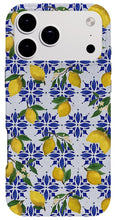 Load image into Gallery viewer, Lemon Tile Pattern - Phone Case