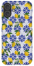 Load image into Gallery viewer, Lemon Tile Pattern - Phone Case