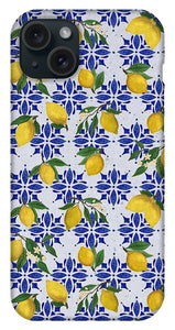Lemon Tile Pattern - Phone Case