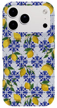 Load image into Gallery viewer, Lemon Tile Pattern - Phone Case