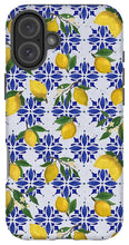 Load image into Gallery viewer, Lemon Tile Pattern - Phone Case