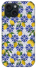 Load image into Gallery viewer, Lemon Tile Pattern - Phone Case
