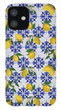 Load image into Gallery viewer, Lemon Tile Pattern - Phone Case