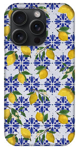Lemon Tile Pattern - Phone Case