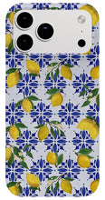 Load image into Gallery viewer, Lemon Tile Pattern - Phone Case