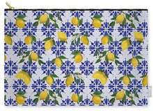 Load image into Gallery viewer, Lemon Tile Pattern - Zip Pouch
