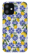 Load image into Gallery viewer, Lemon Tile Pattern - Phone Case