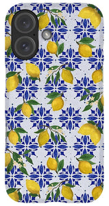 Lemon Tile Pattern - Phone Case