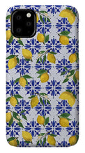 Load image into Gallery viewer, Lemon Tile Pattern - Phone Case