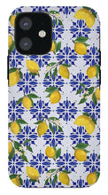 Load image into Gallery viewer, Lemon Tile Pattern - Phone Case