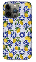 Load image into Gallery viewer, Lemon Tile Pattern - Phone Case