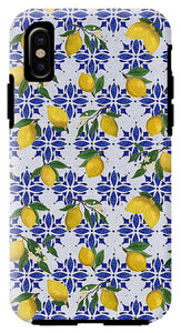 Lemon Tile Pattern - Phone Case