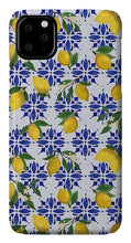 Load image into Gallery viewer, Lemon Tile Pattern - Phone Case
