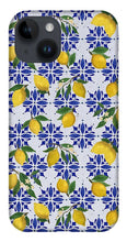 Load image into Gallery viewer, Lemon Tile Pattern - Phone Case