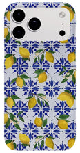 Load image into Gallery viewer, Lemon Tile Pattern - Phone Case
