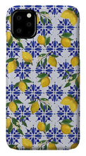 Load image into Gallery viewer, Lemon Tile Pattern - Phone Case