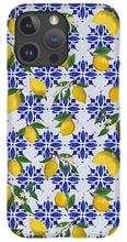 Load image into Gallery viewer, Lemon Tile Pattern - Phone Case