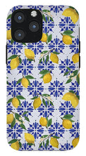 Load image into Gallery viewer, Lemon Tile Pattern - Phone Case