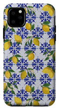 Load image into Gallery viewer, Lemon Tile Pattern - Phone Case